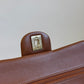 Chanel 22S Small Caramel Lambskin Classic Flap Bag + LGHW