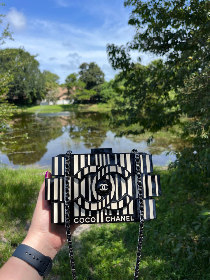 Chanel Barcode Lego Minaudiere