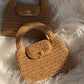 Chanel Cruise 2025/26 Mini Braided Raffia Kelly Bag