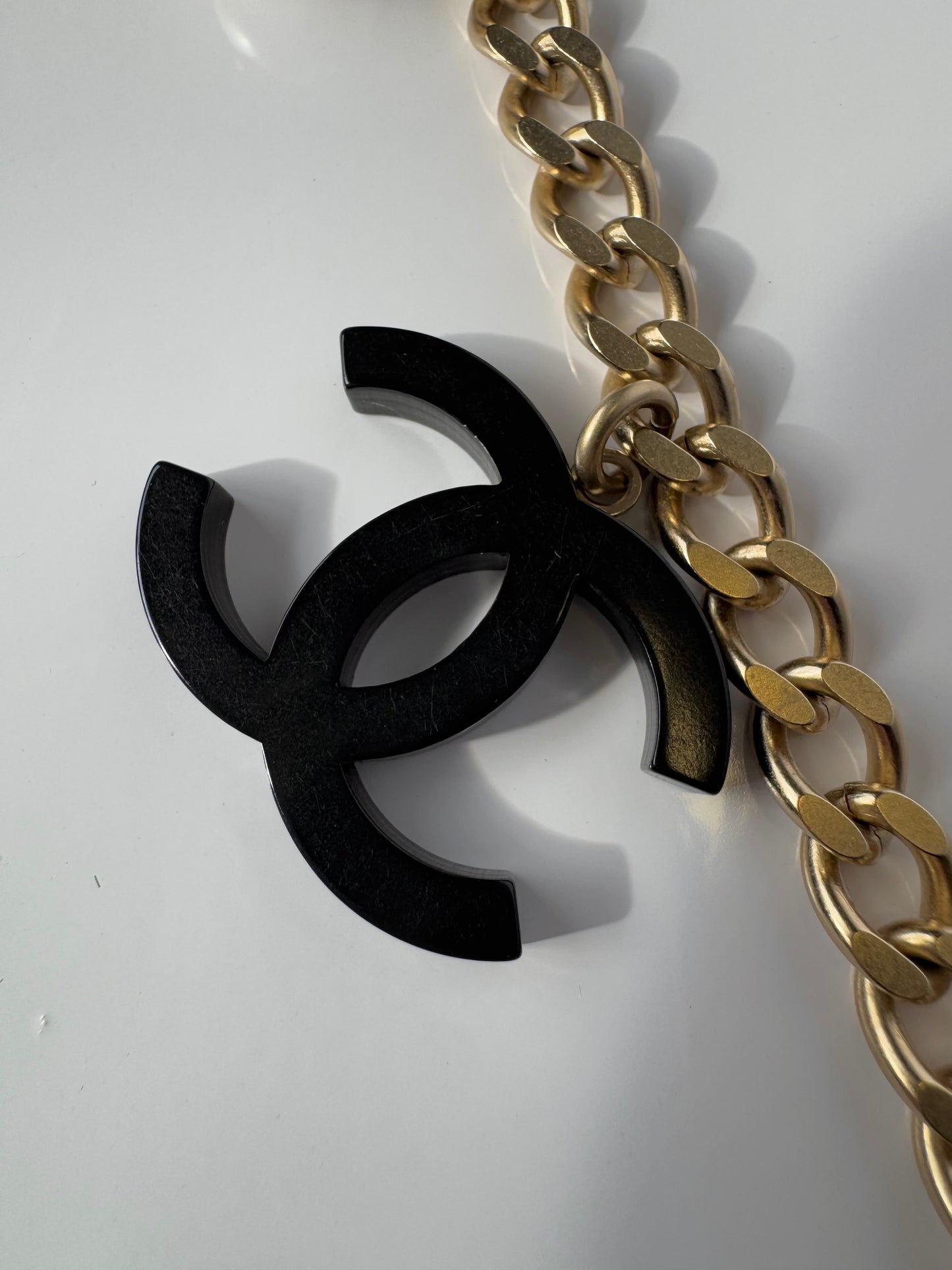 Chanel “Devil Wears Prada” Gold Charm Costume Necklace