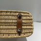 Hermes 2016 Picnic Bolide 25 Fauve Barenia & Osier Wicker Bag