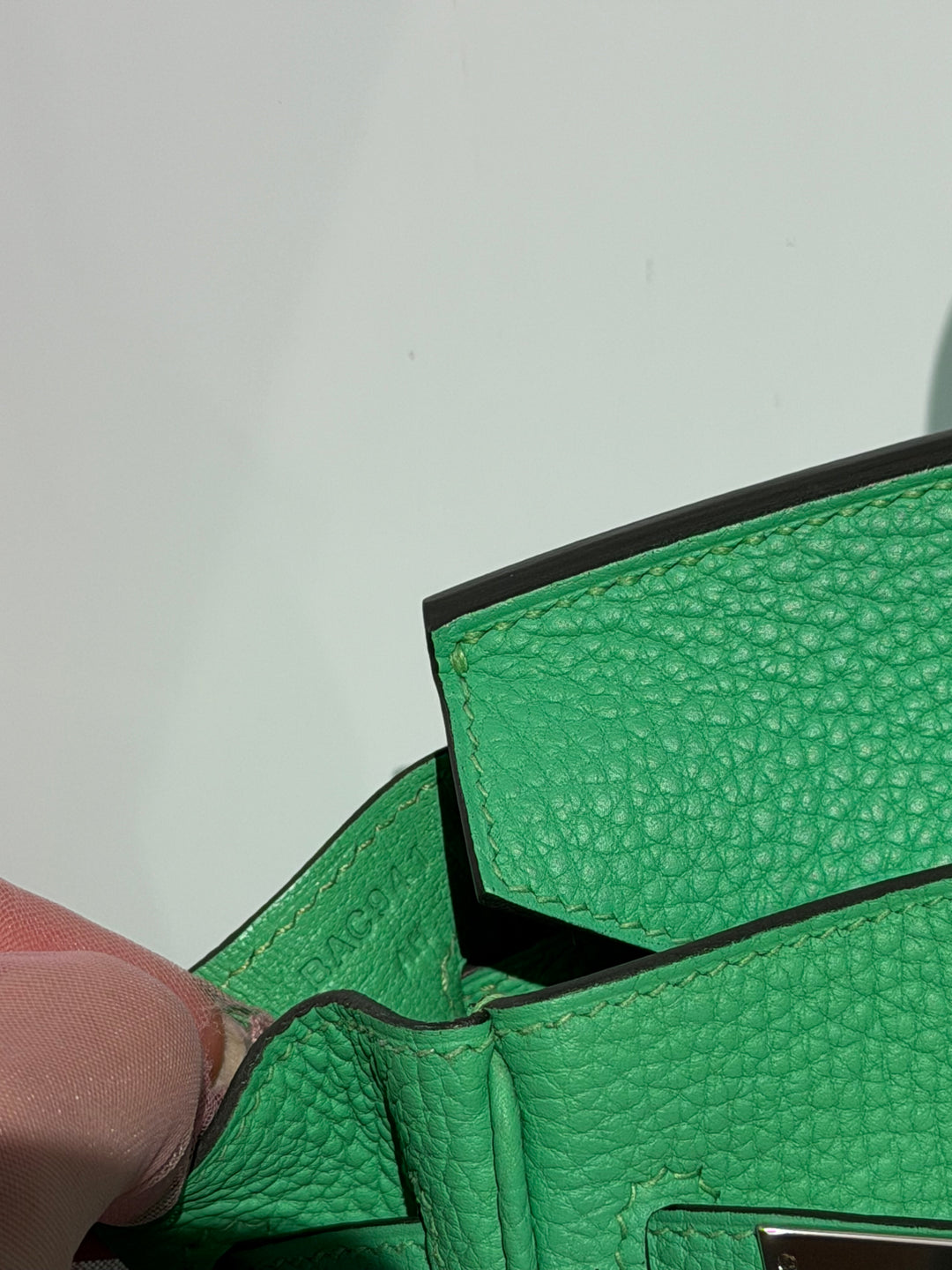 Hermès Birkin 25 Vert Comics Togo Palladium Hardware 2023