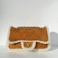 Chanel Medium Shearling Coco Neige Flap