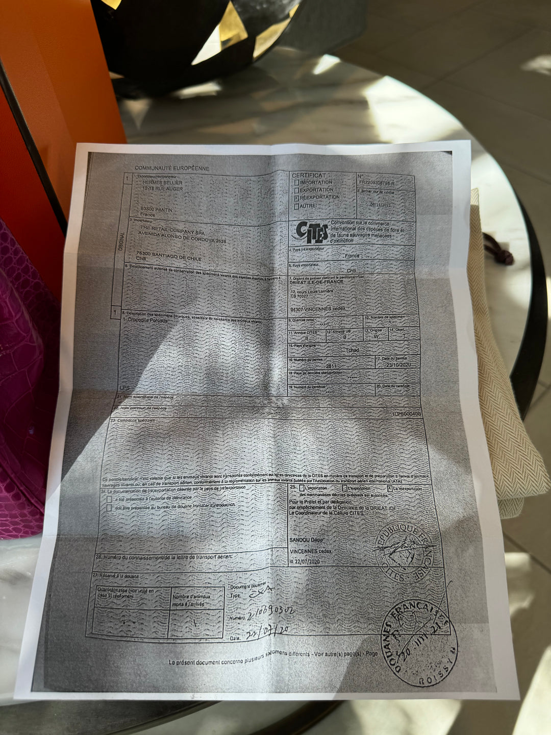 Hermes 2021 Rose Scheherazade Shiny Niloticus Crocodile Birkin 25