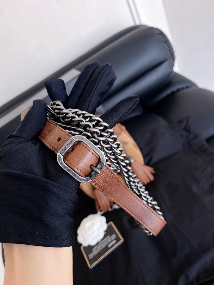 Chanel 2013 Paris-Edinburgh Quilted Pony Hair Crossbody Bag