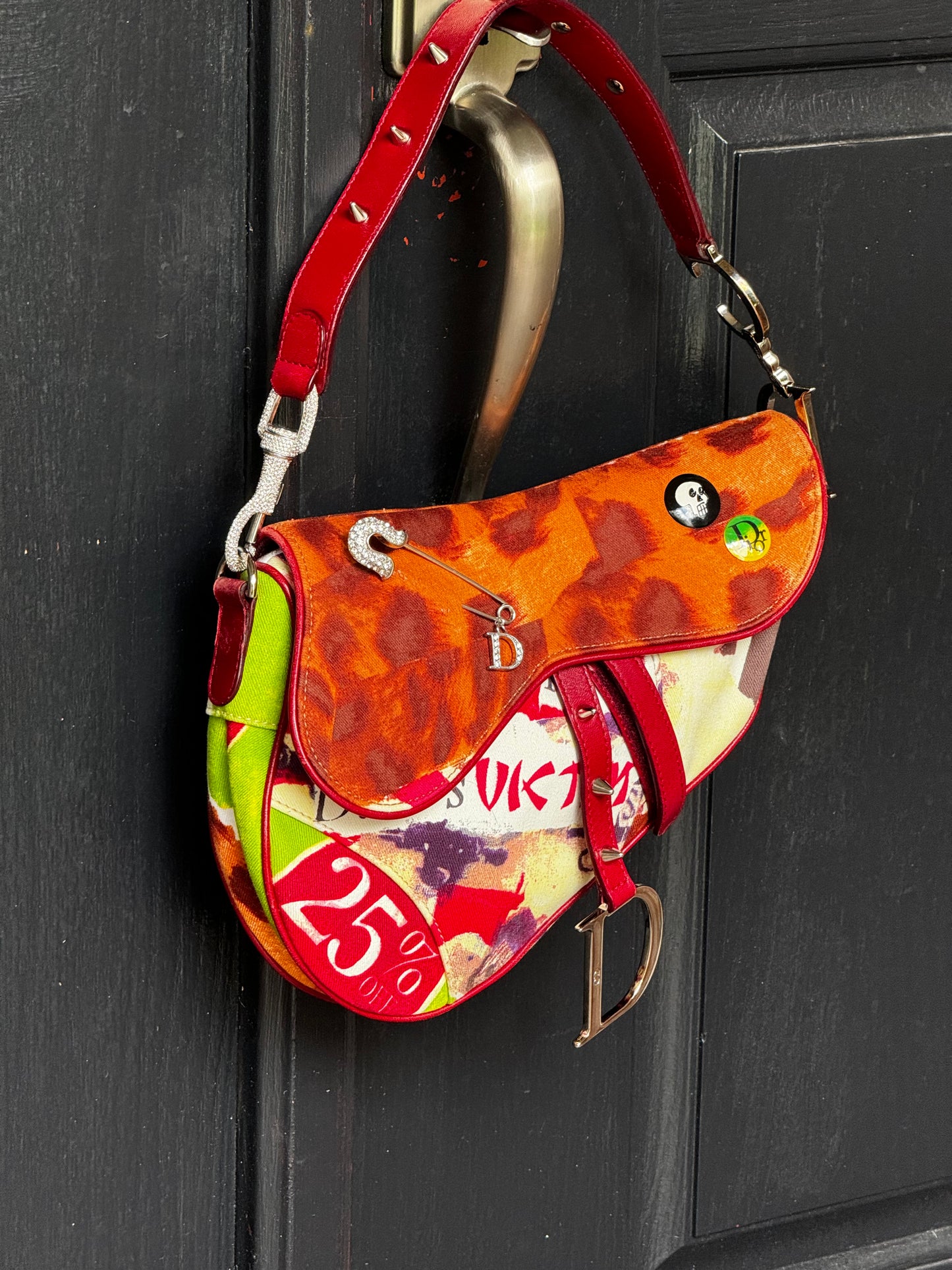 Christian Dior 2003 Limited Edition Victim Saddle Bag
