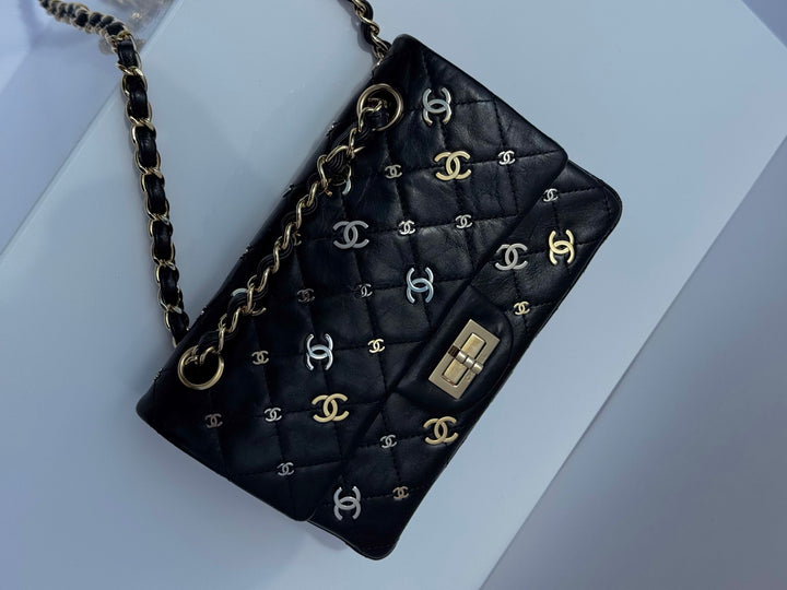 Chanel Vintage Punk Charms 224 Mini Reissue Flap Bag