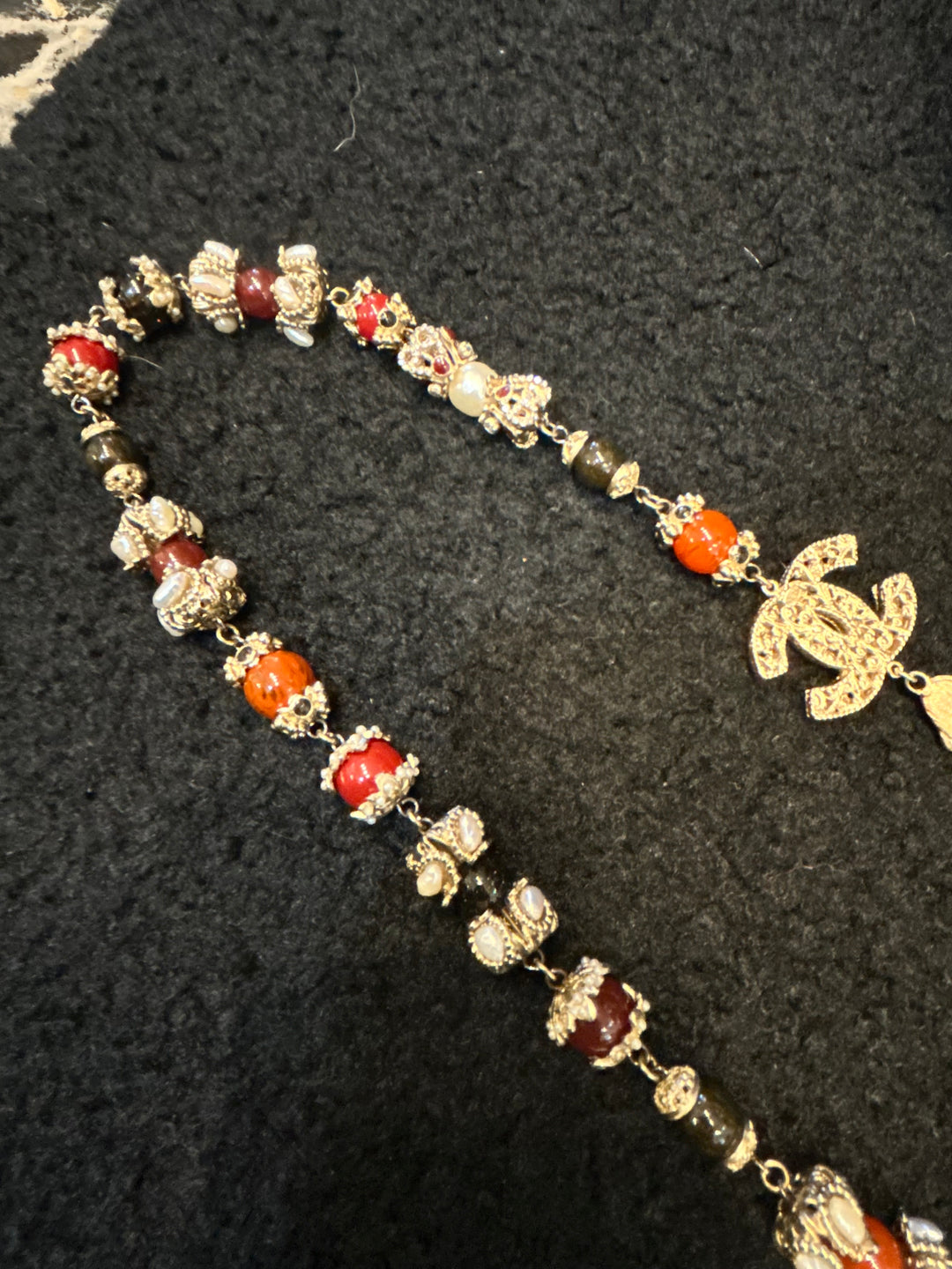 Chanel 2009 Paris - Moscou Embellished Persian Lamb Muff Clutch Bag