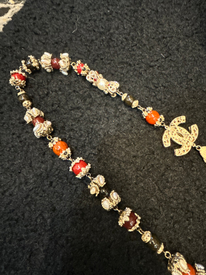 Chanel 2009 Paris - Moscou Embellished Persian Lamb Muff Clutch Bag