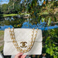 Chanel 1994 Vintage White Caviar Flap Bag 24K GHW