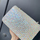 Chanel 1992 Medium Iridescent Sequin Flap Bag
