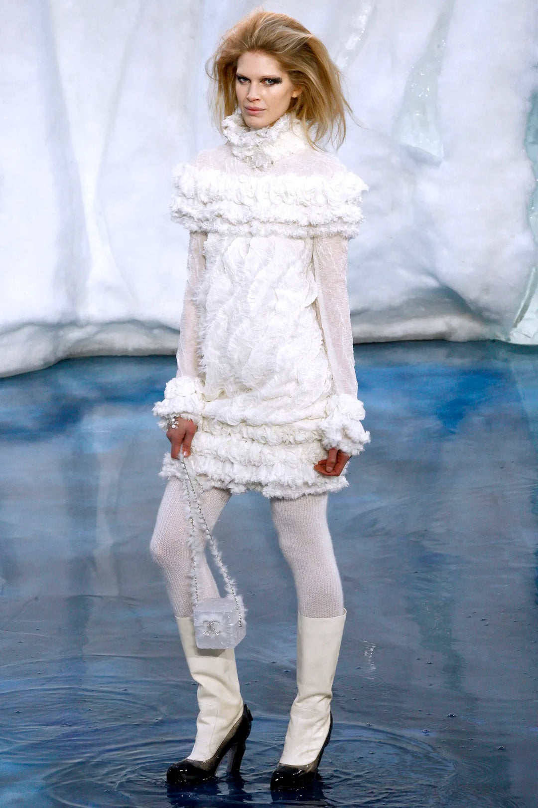 Chanel RARE Runway Acrylic Crystal CC Ice Cube Minaudiere