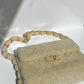 Chanel Ecru Shearling Lambskin Medium CC Chains Flap Bag