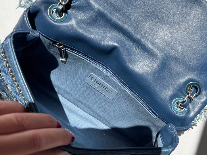 Chanel Medium Denim Paris Dubai Flap Bag
