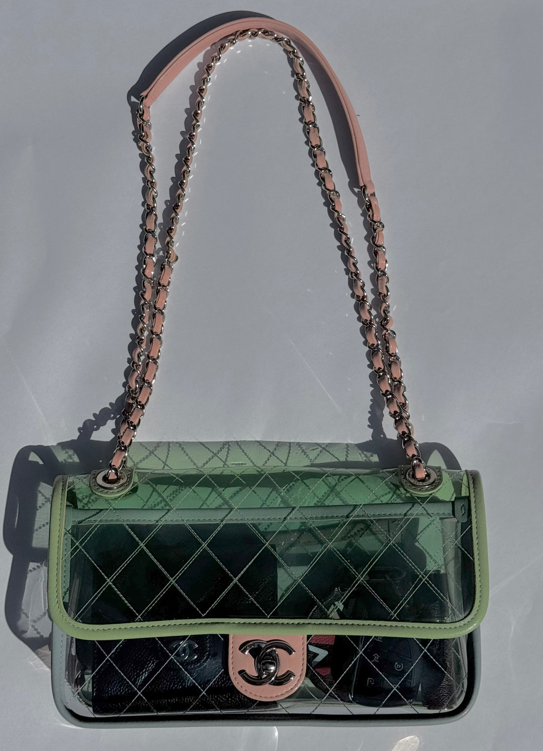 Chanel Coco Splash Medium PVC Lambskin Flap Bag
