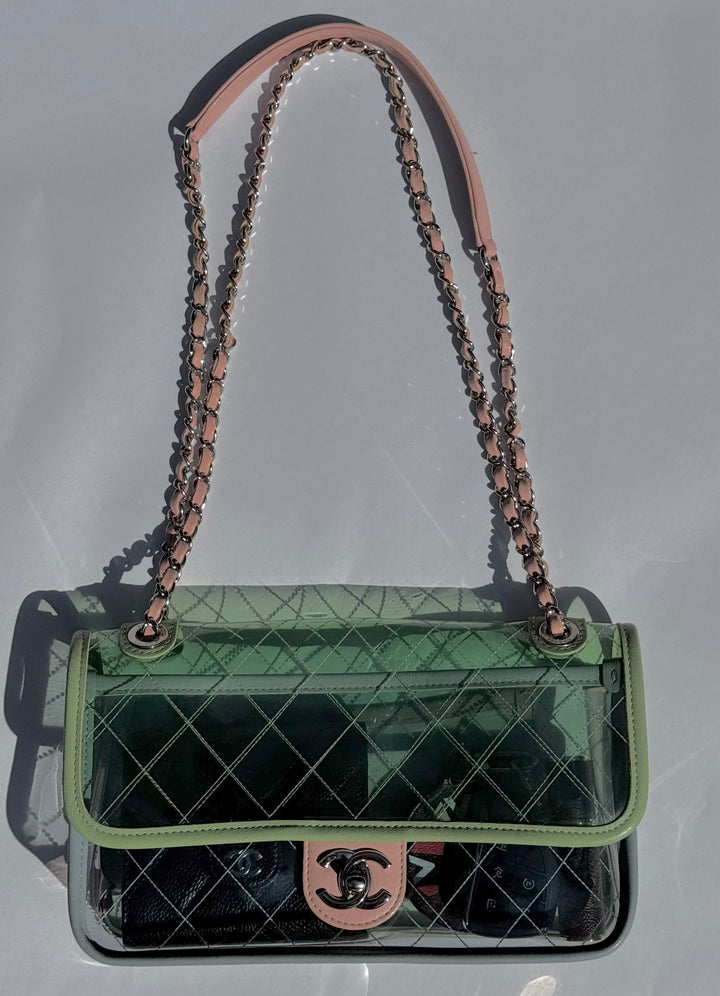 Chanel Coco Splash Medium PVC Lambskin Flap Bag
