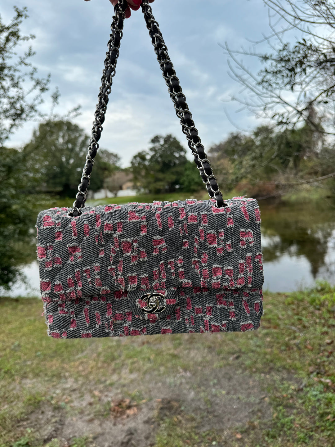 Chanel Medium Denim Patchwork Classic Flap
