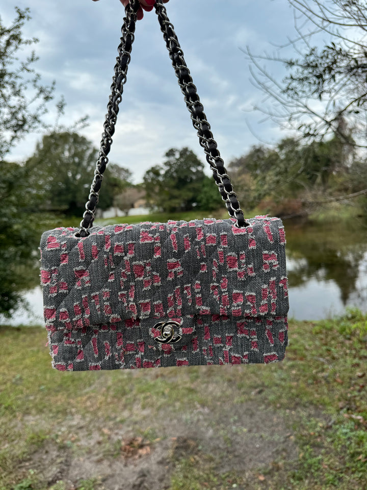 Chanel Medium Denim Patchwork Classic Flap