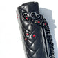 Chanel 2011 Black Ladybug Medium Lambskin Flap Bag