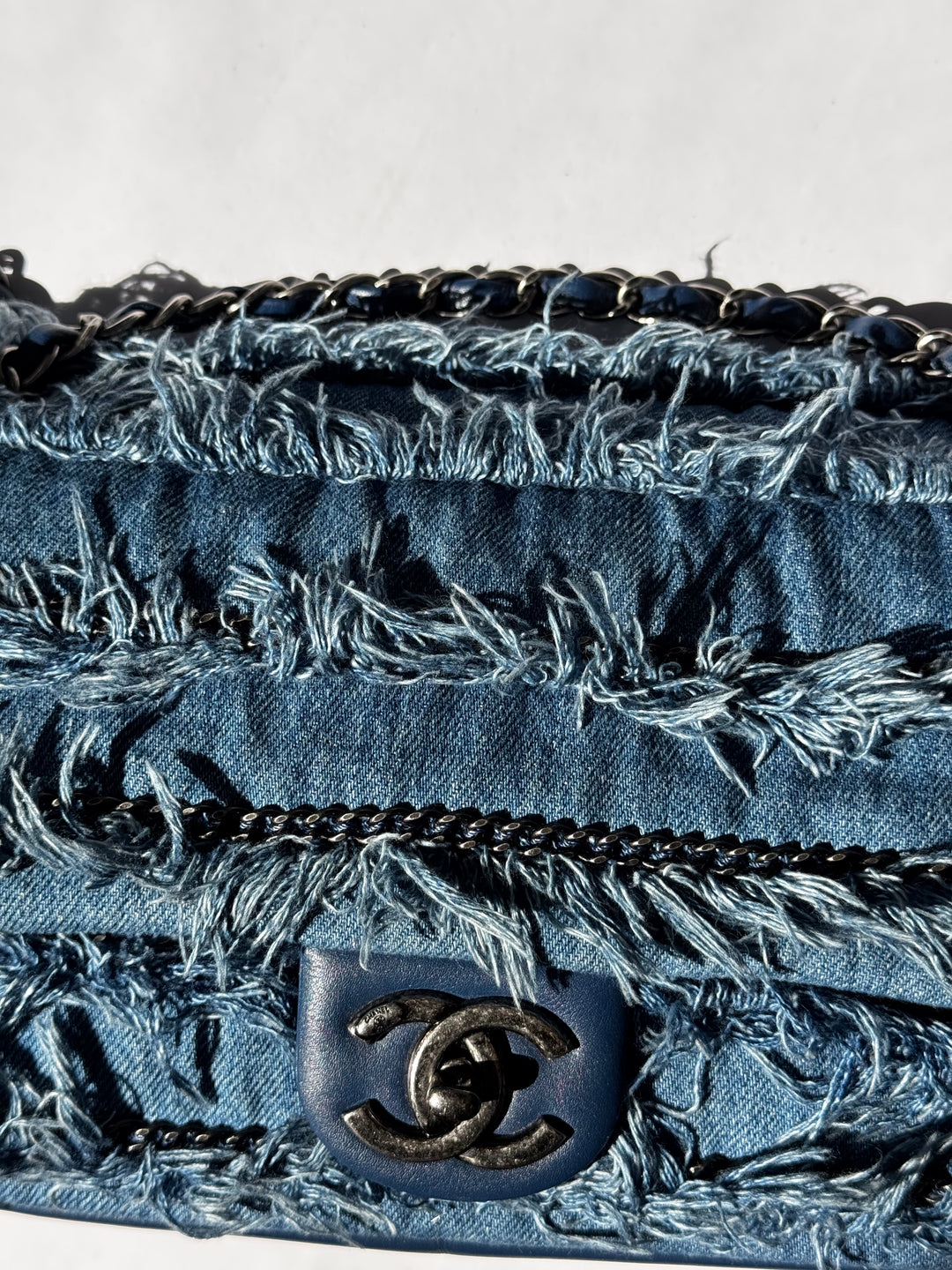 Chanel Medium Denim Paris Dubai Flap Bag