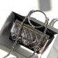 Chanel Metallic Calfskin Mini Ring Handle Flap Bag