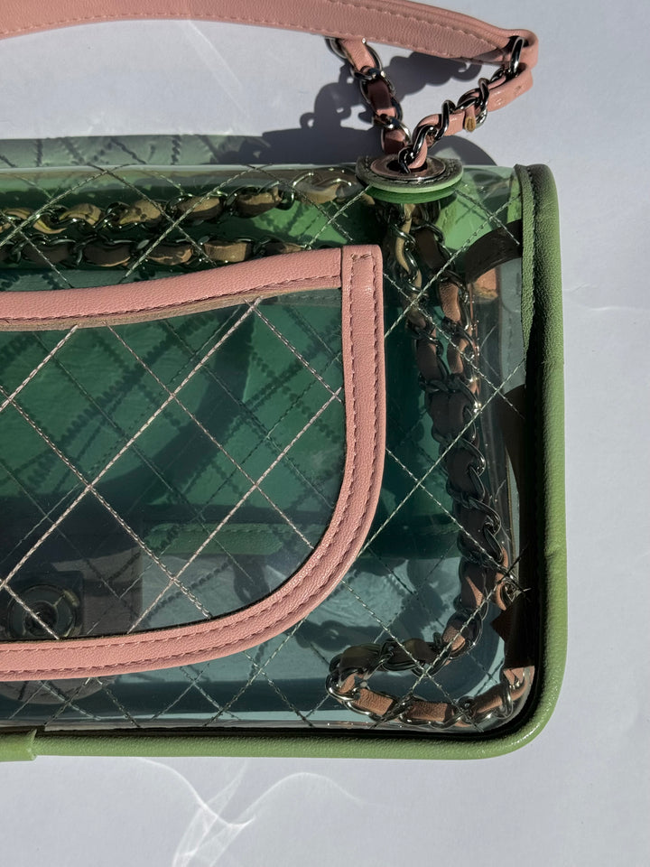 Chanel Coco Splash Medium PVC Lambskin Flap Bag