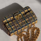 Chanel 19A Egyptian Tweed Mini Rectangular Flap Bag