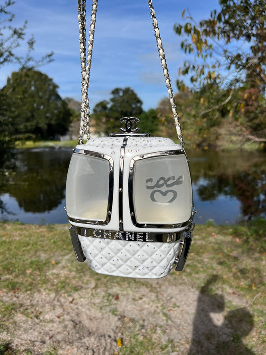 Chanel Ski Gondola Swarovski Minaudiere