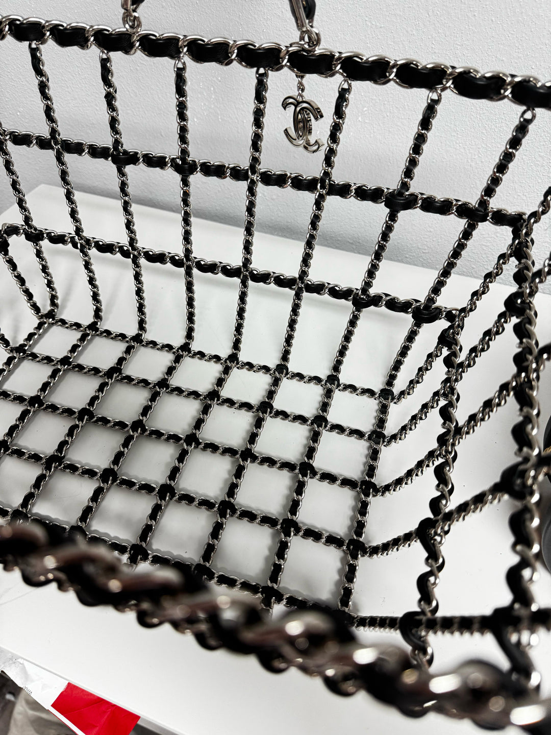 Chanel 2014 Large Supermarket Collectors Grocery Basket Minaudiere