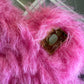 Chanel RARE 1994 Faux Fur Kelly Parent & Child Set