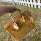 Hermes Poussiere Matte Croc Birkin 35 GHW