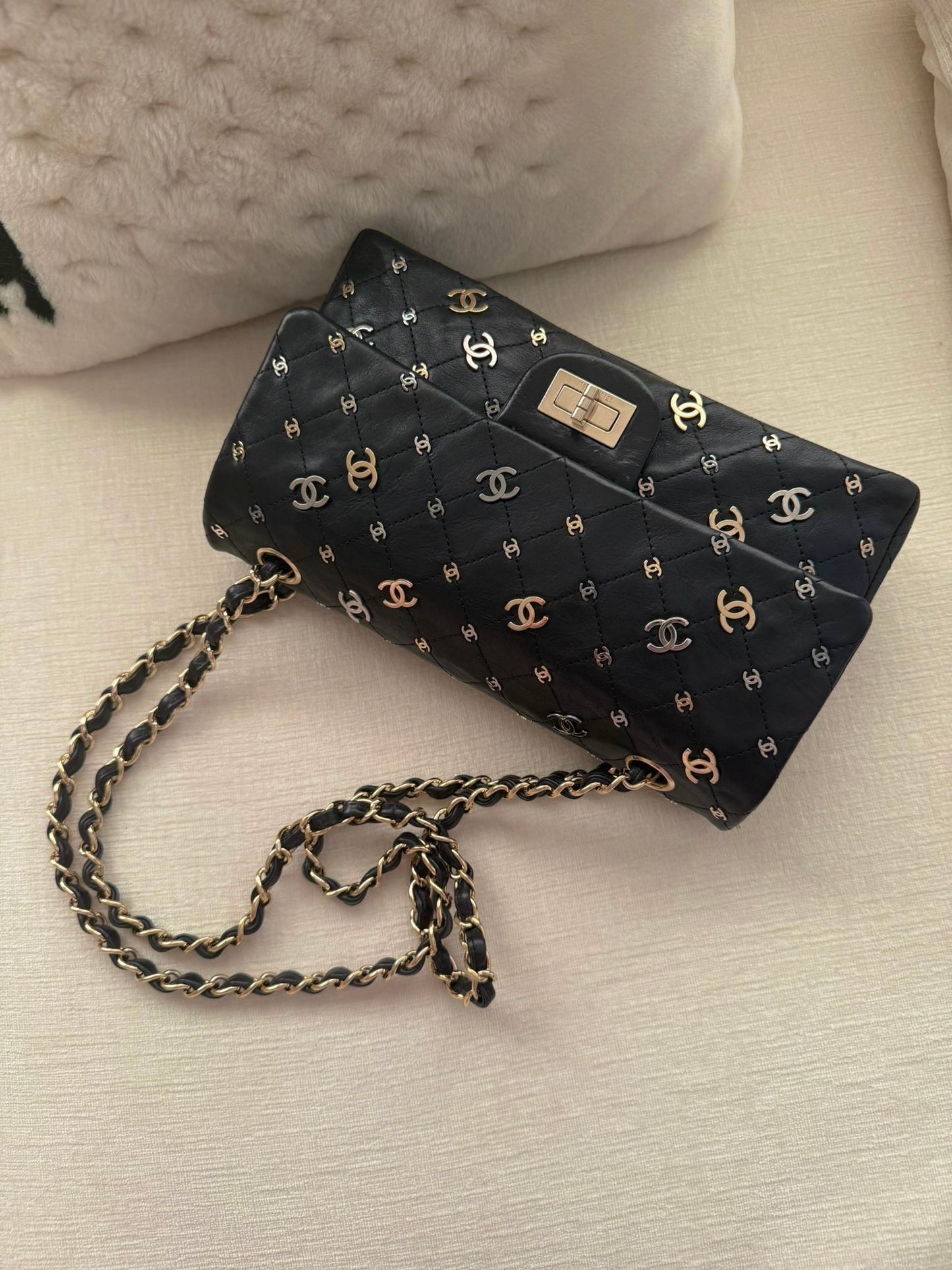 Chanel Vintage Punk Charms 2.55 Medium Reissue Flap Bag