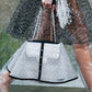 NWT Chanel Camellia Handbag Raincoat