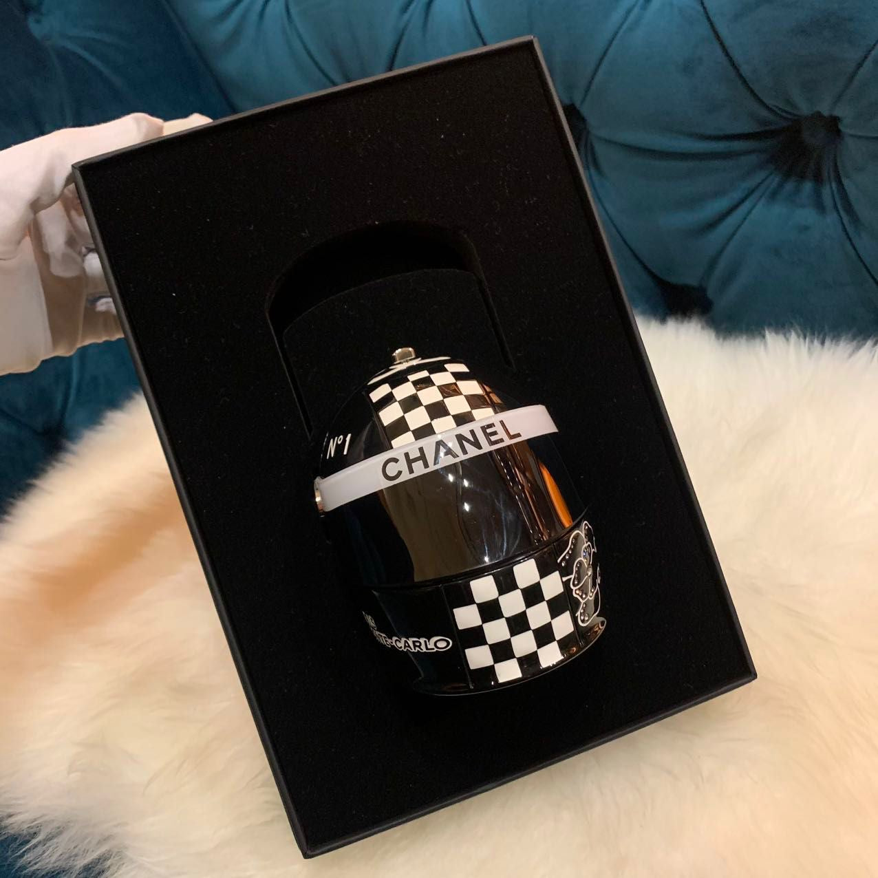 Chanel 2023 Monte Carlo Helmet Minaudiere