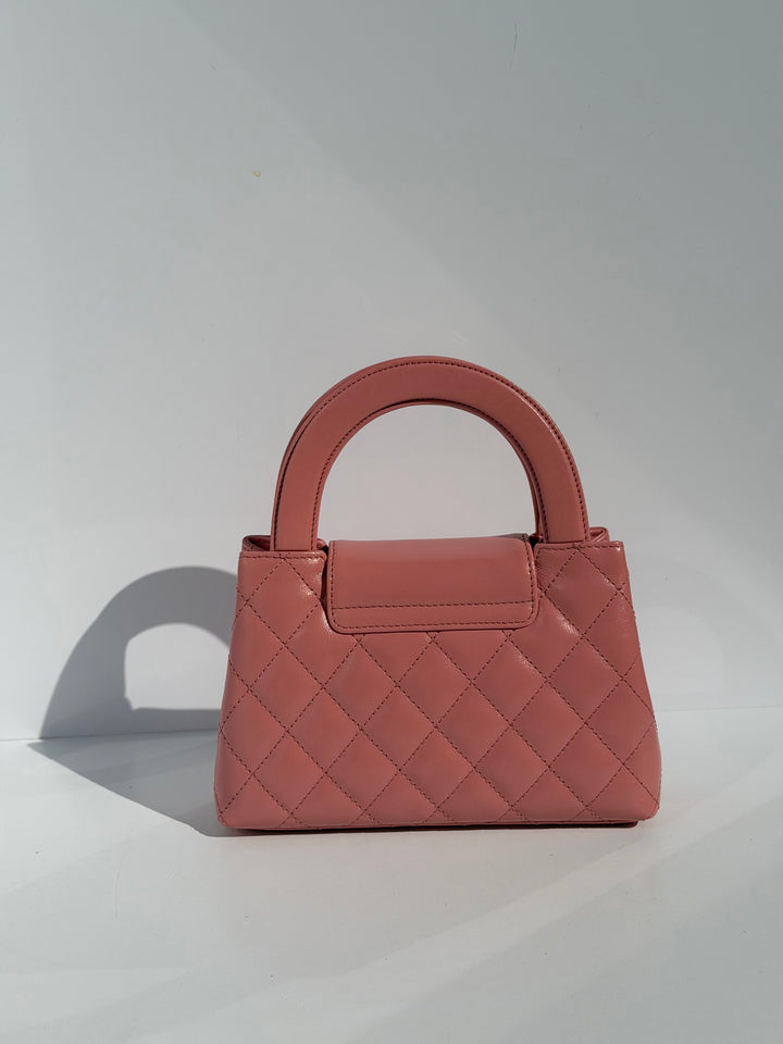 Chanel 23K Pink Aged Calfskin Mini Kelly