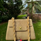 Chanel RARE Vintage Silk Rope Flap Bag