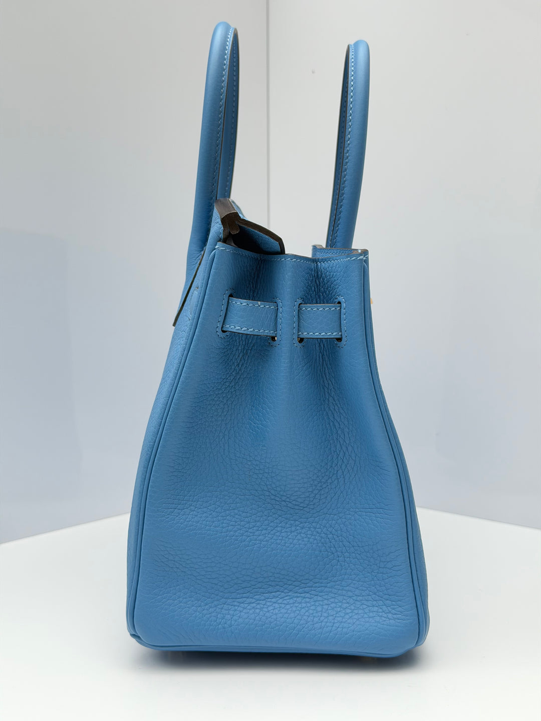 Hermes 2014 Bleu Paradis Clemence Taurillon Birkin 30