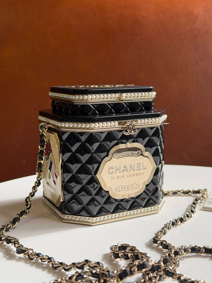 Chanel 2024 Paris Manchester Tea Box Minaudière