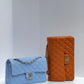 Chanel 23P Light Blue Small Caviar Double Flap