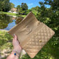 Chanel Gold Metallic Medium Caviar Double Flap Bag