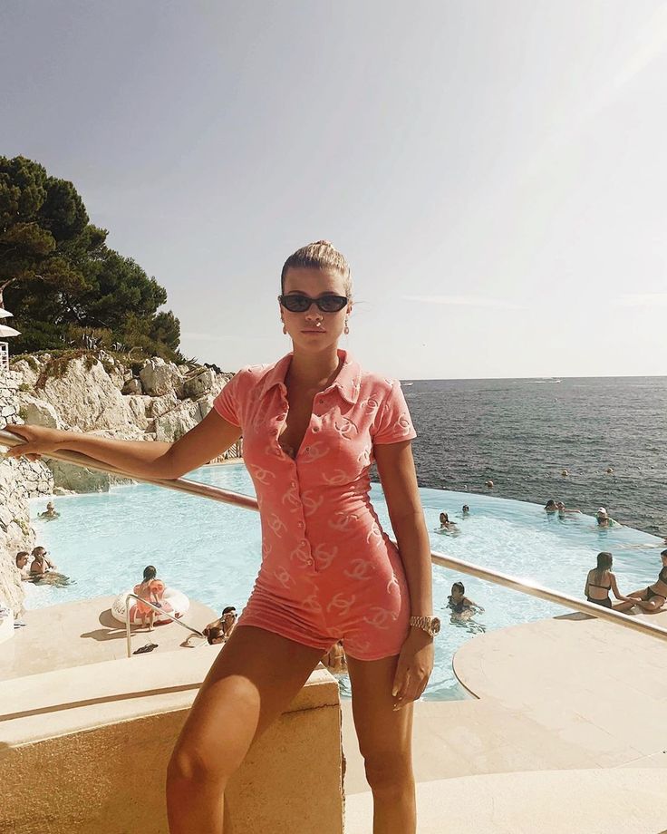 Chanel 1996 ICONIC Pink Velour CC Romper