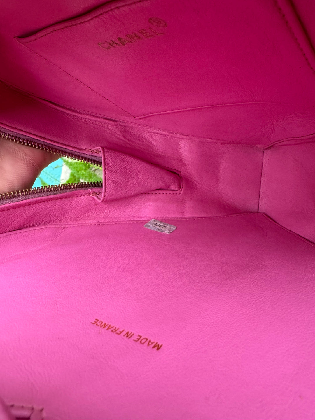 Chanel 1995 CC Barbie Pink Heart Vanity Bag