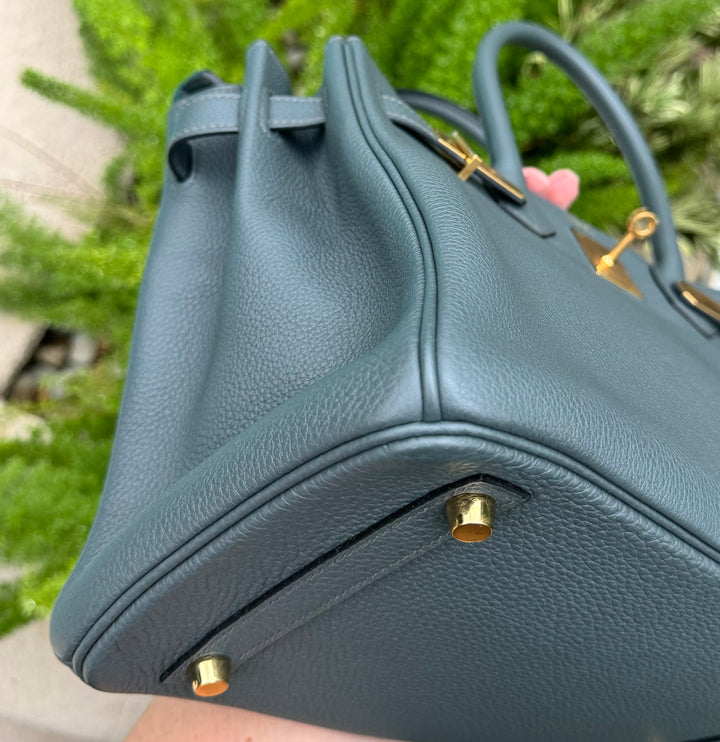 Hermes 2021 Bleu Orage Togo Birkin 30