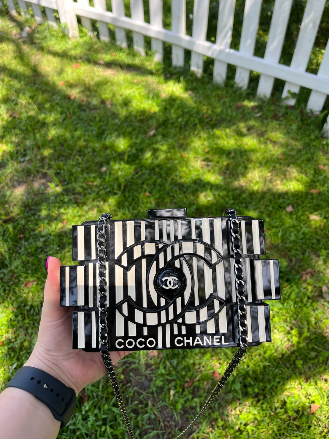 Chanel Barcode Lego Minaudiere