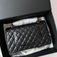Chanel Black Medium Caviar Double Flap Bag GHW