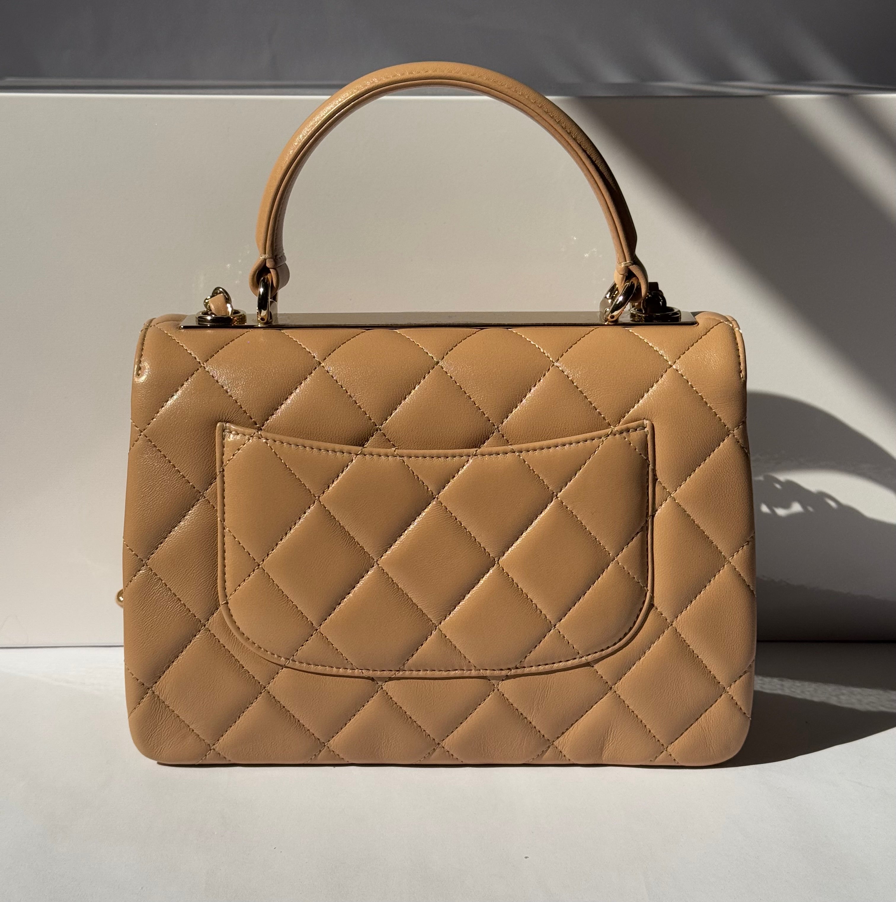 Chanel 22S Dark Beige Small Trendy Flap Bag – Its A Luv Story