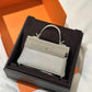 Hermes 2025 Hermès Kelly Sac Bijou Chaine in Sterling Silver Bag