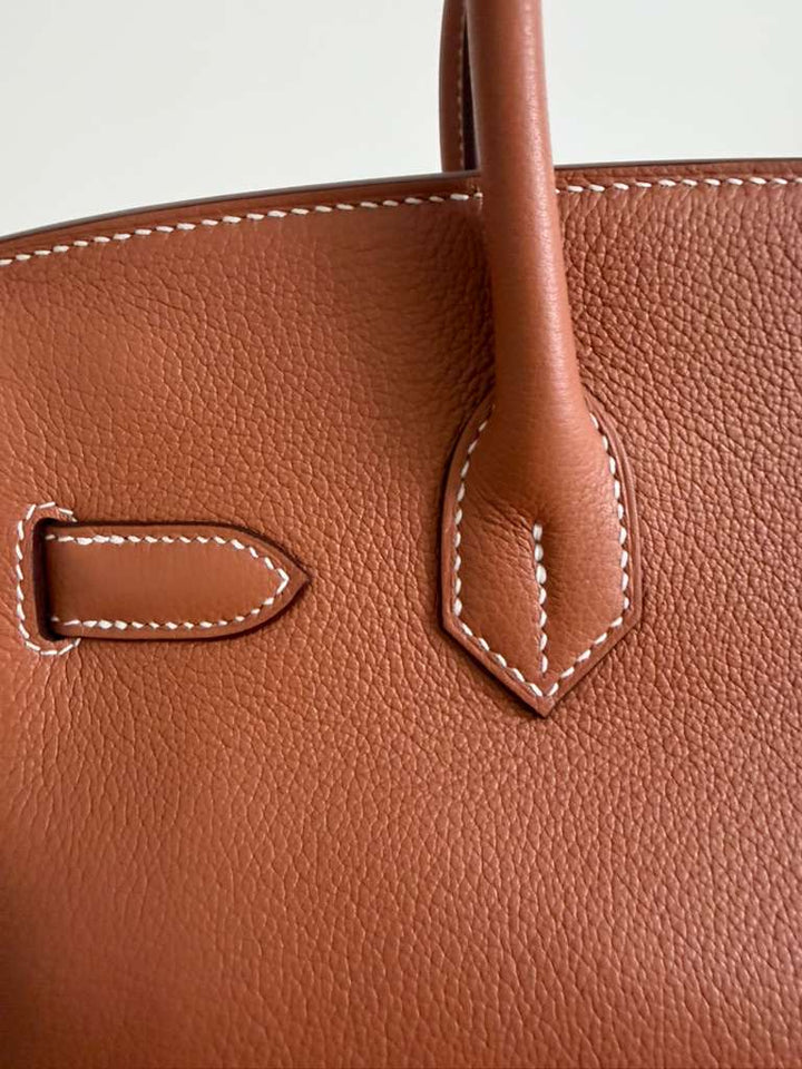 Hermès Birkin 30 Gold Togo Gold Hardware