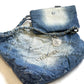 Chanel 23P Small Denim 22 Drawstring Bag