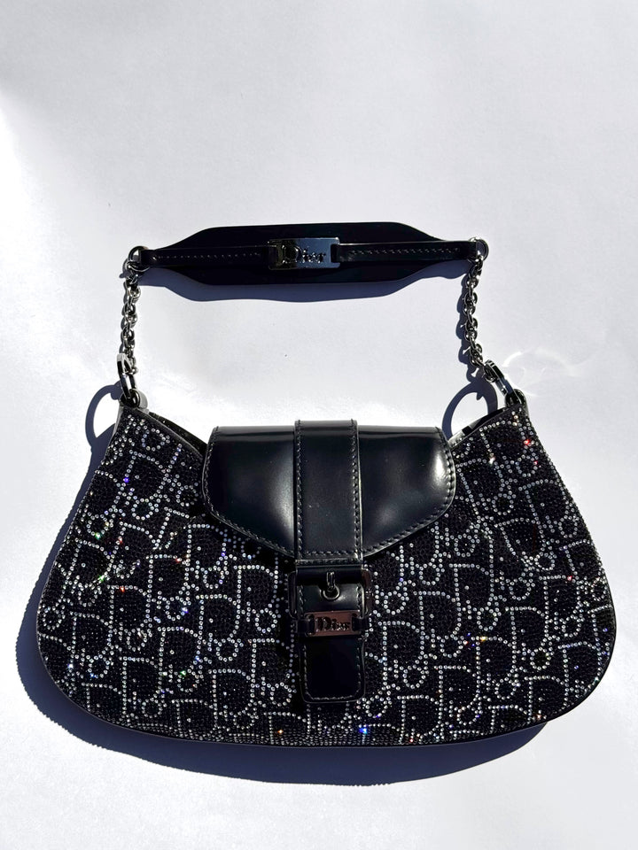 Dior 2003 Limited Edition Crystal Shoulder Bag